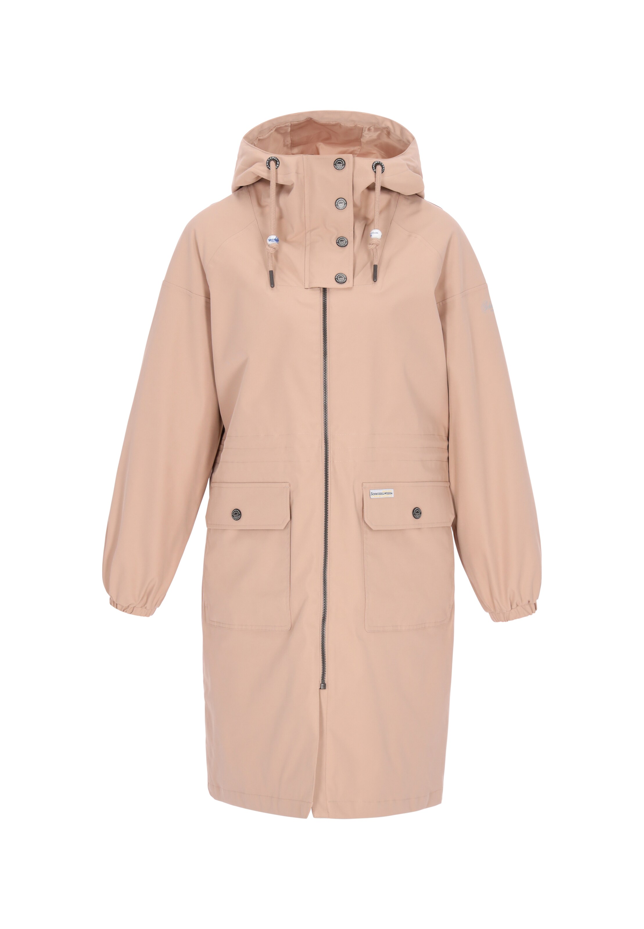 Schmuddelwedda - Abrigo de entretiempo en beige: frente