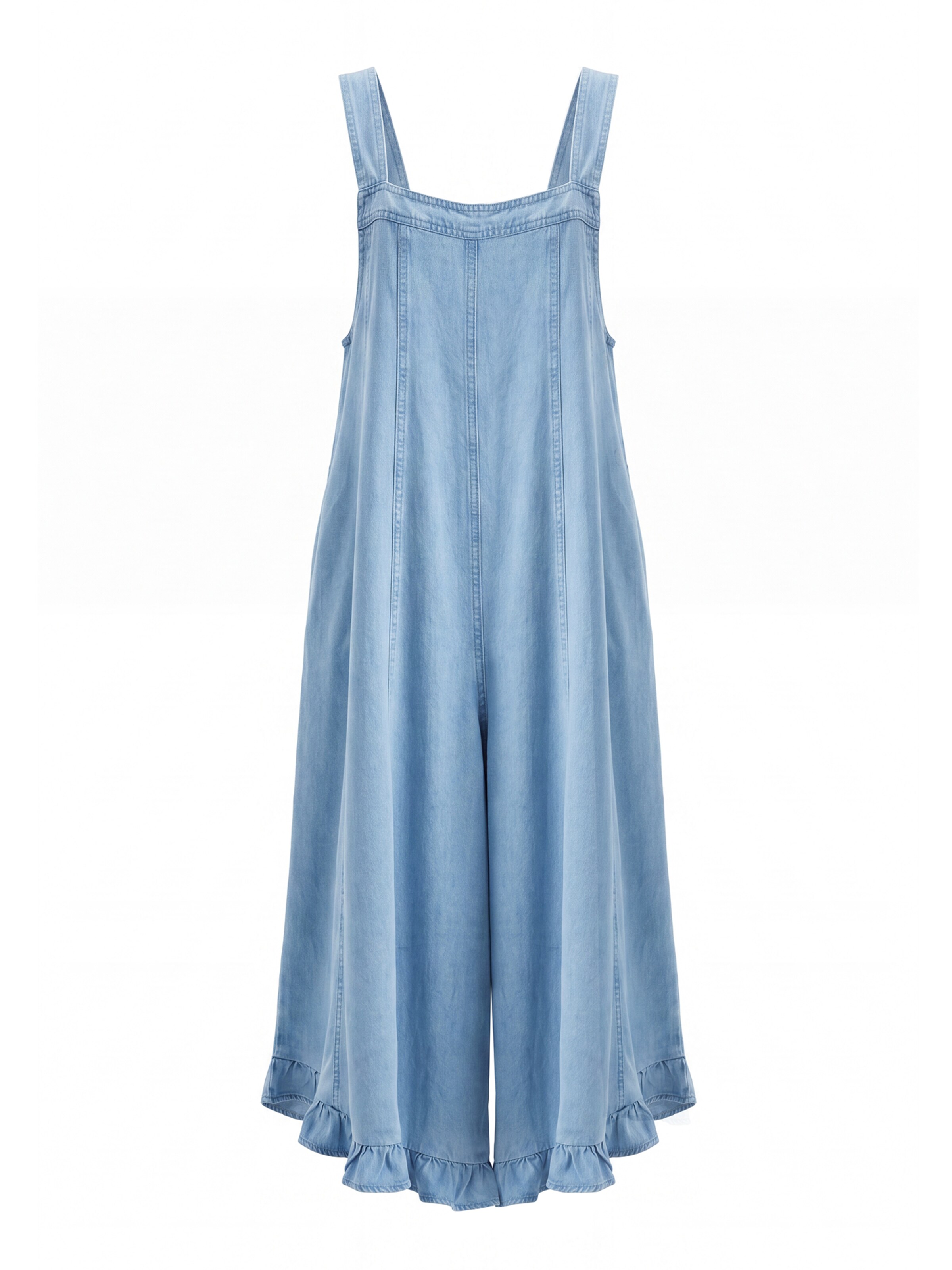 Imily Bela Jumpsuit in S in blue denim, Produktansicht