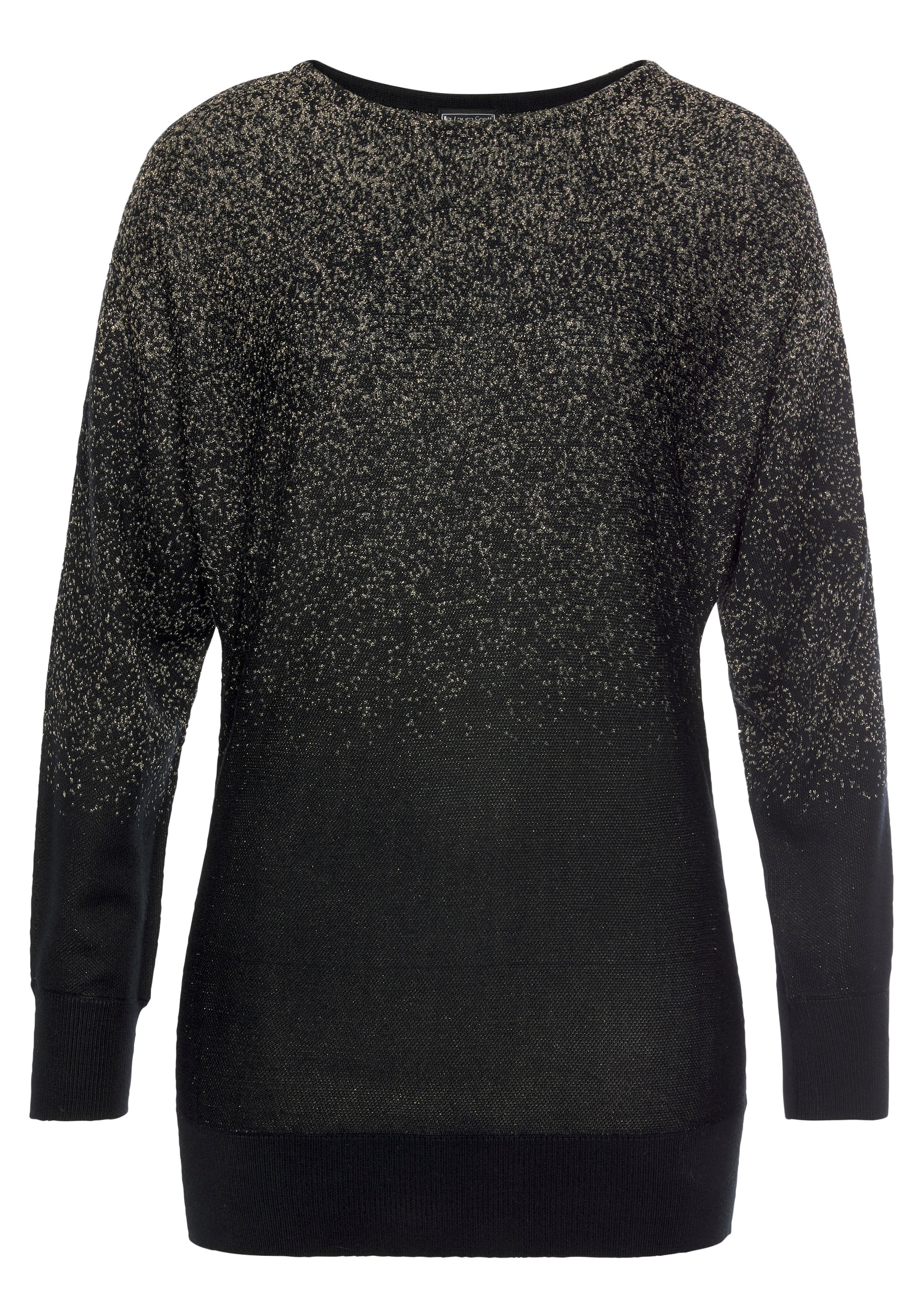 LAURA SCOTT Pullover in Schwarz: Vorderseite
