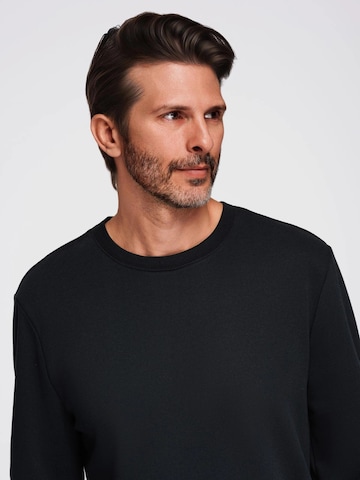 Ombre Sweatshirt 'OM-SSBN-0159' in Zwart