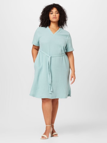 ONLY Carmakoma Dress 'THEIS' in Green: front