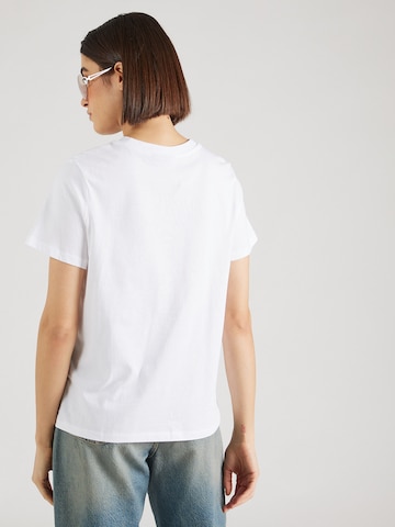 T-shirt 'MAREN' PIECES en blanc