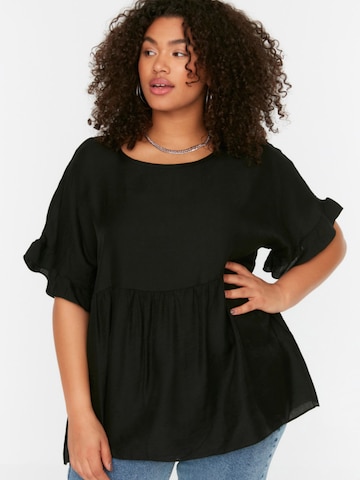 Trendyol Curve - Blusa en negro