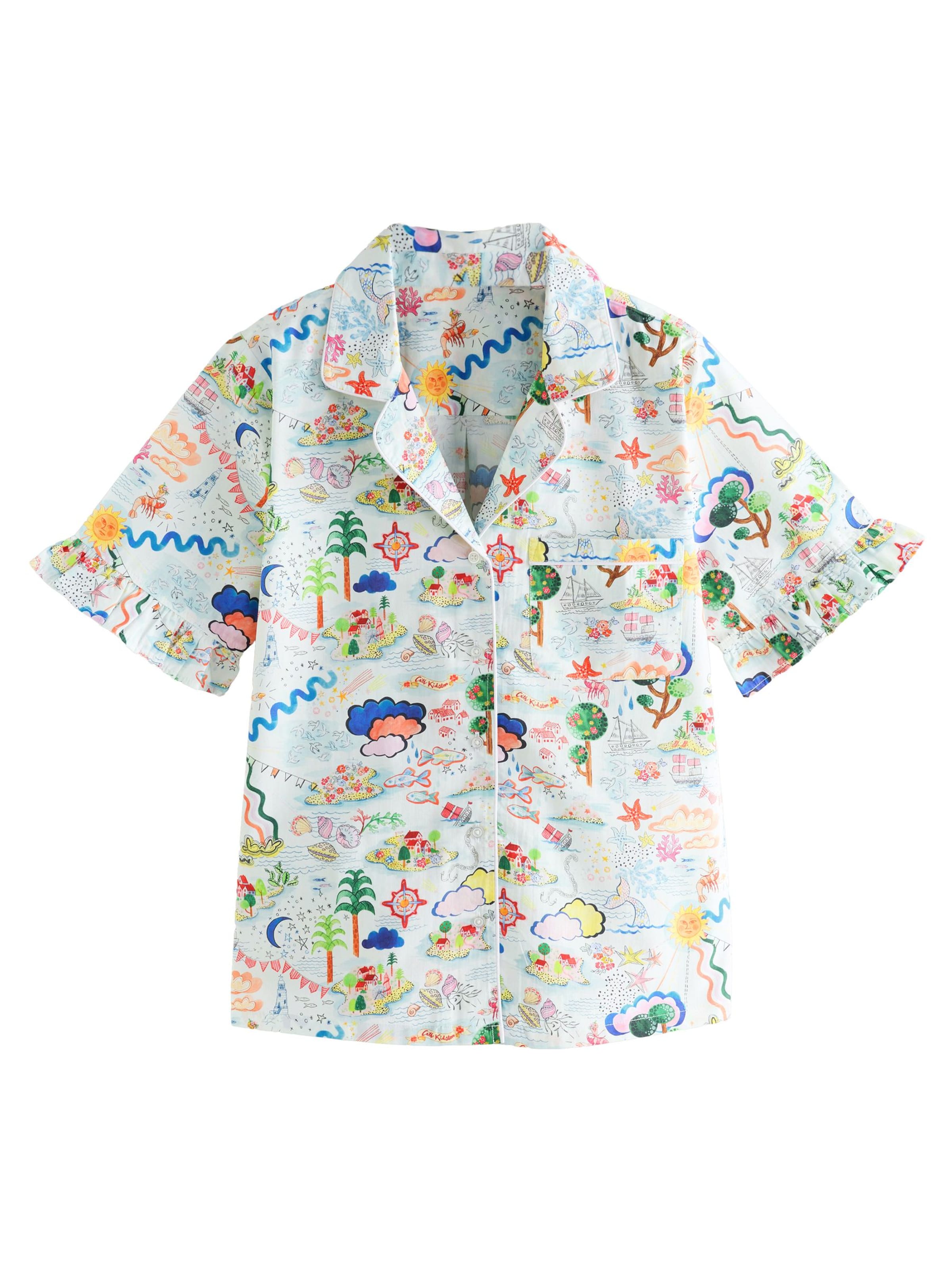 Cath Kidston Short Pajama Set in Blue