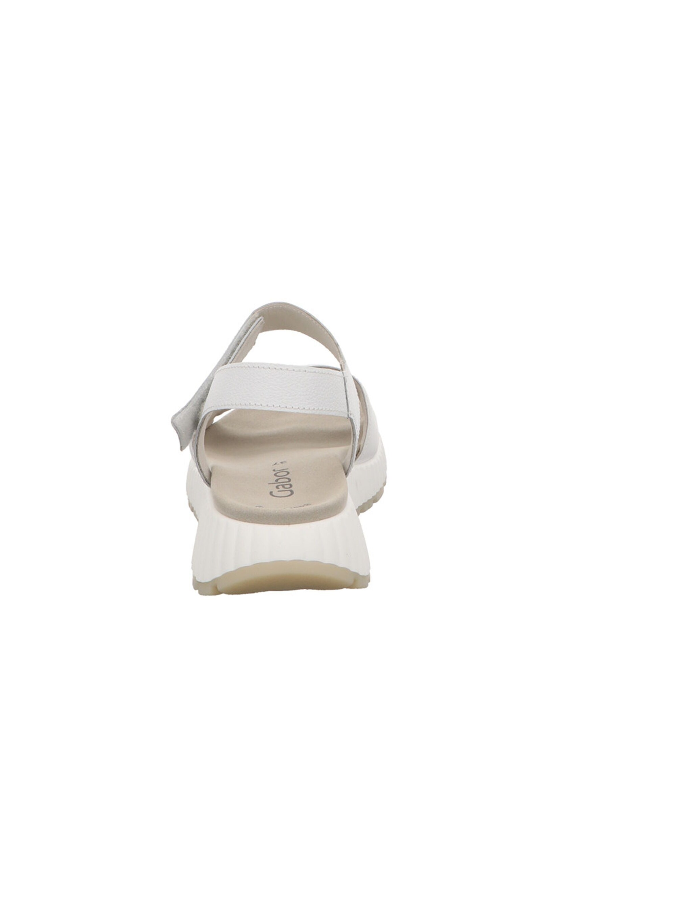 GABOR Sandale in Weiß