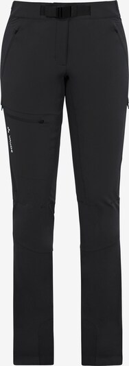 VAUDE Outdoorhose 'Badile II' in schwarz / weiß, Produktansicht