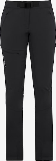 VAUDE Outdoor Pants 'Badile II' in Black / White, Item view