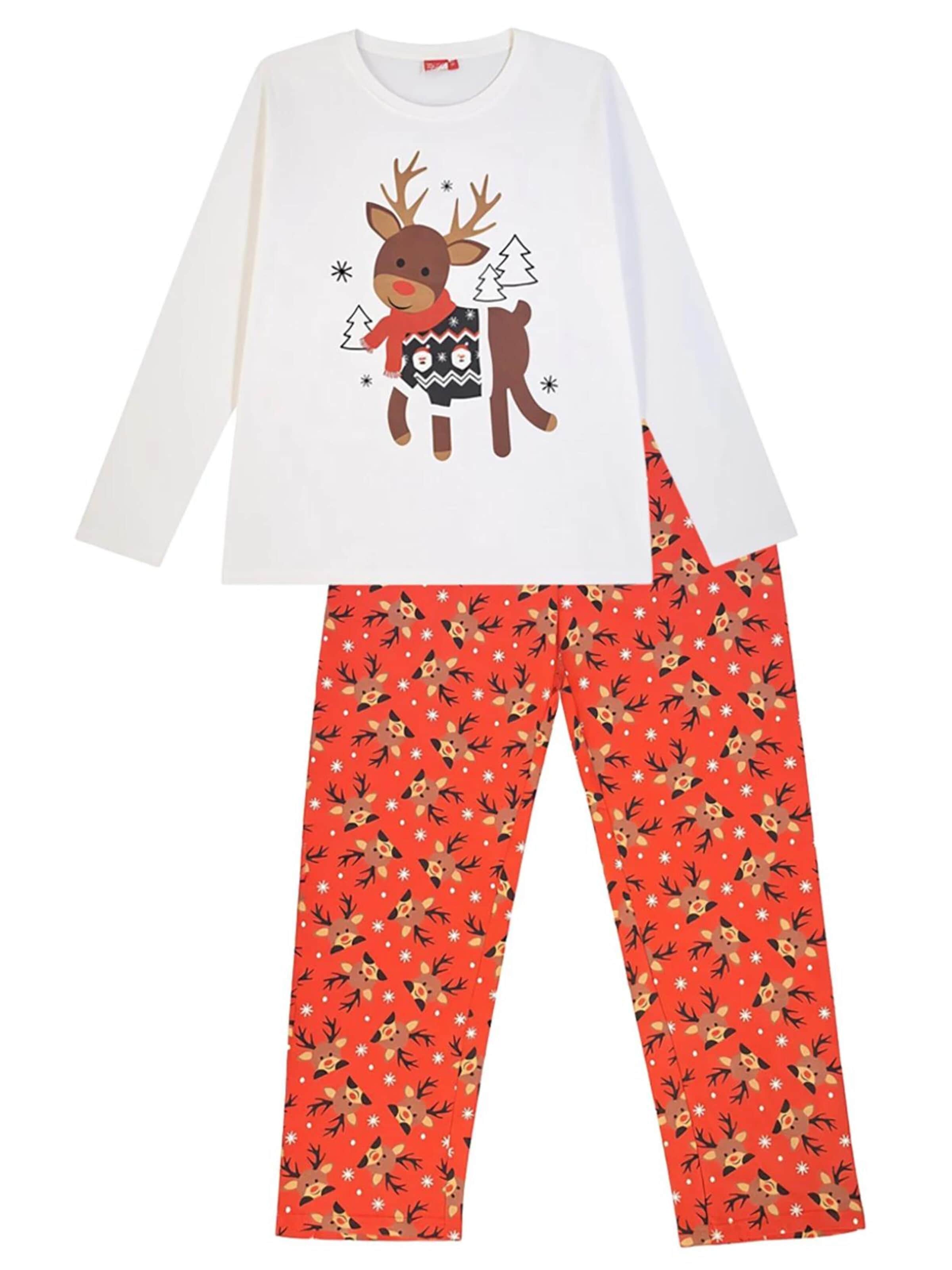 United Labels Pajama 'Rentier XMAS' in Mixed colors: front