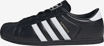 ADIDAS ORIGINALS - Sapatilhas baixas 'Superstar' em preto: frente