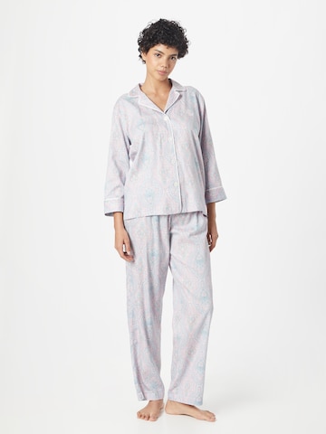 Lauren Ralph Lauren Pyjama in Lila: voorkant