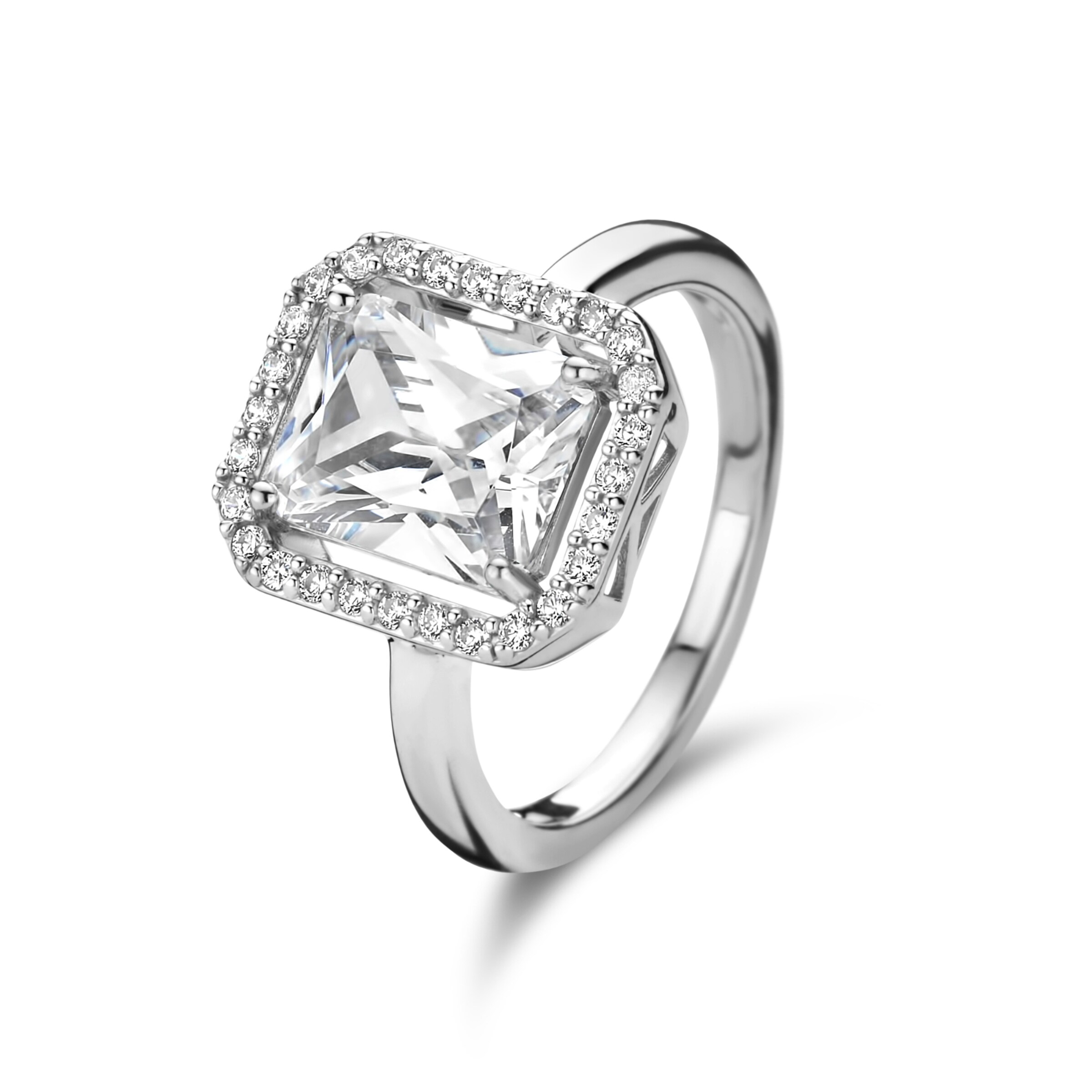 Parte di Me Ring in Silver: front