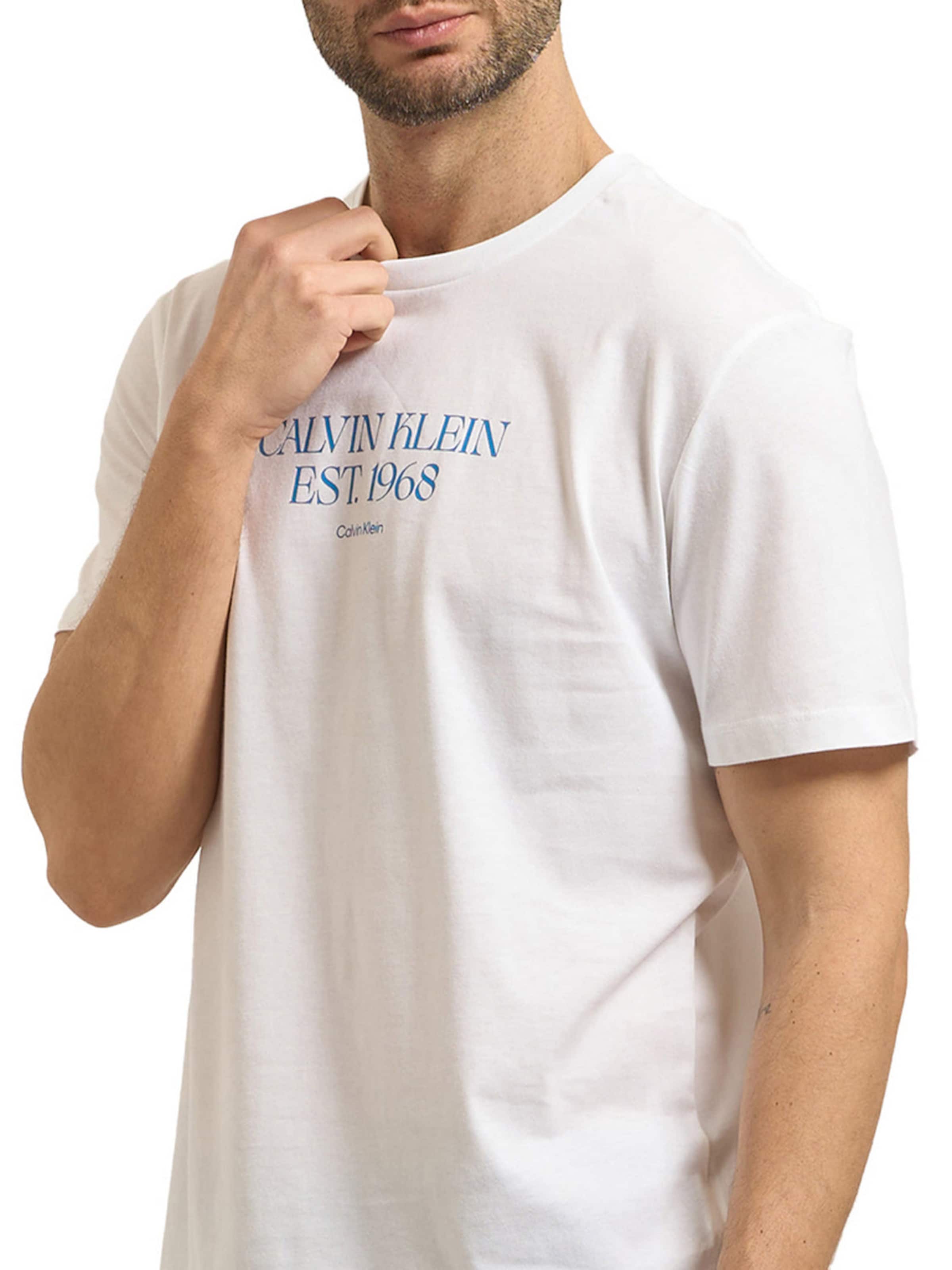 Calvin Klein - Camiseta en blanco