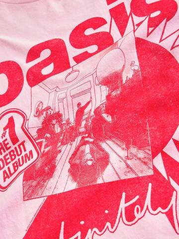 Next Μπλουζάκι 'Oasis Band' σε ροζ