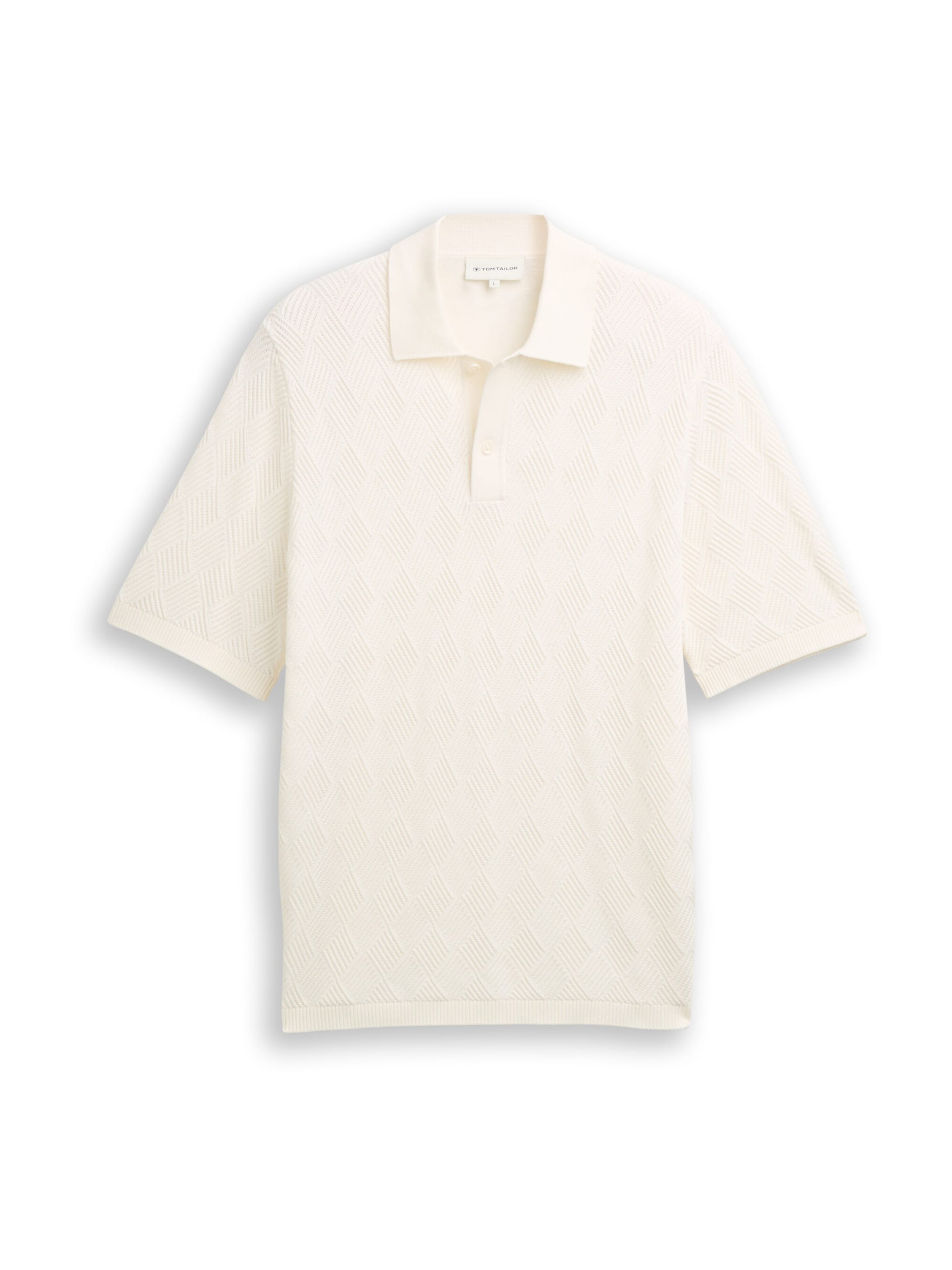 TOM TAILOR Trui in Wit: voorkant