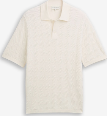 TOM TAILOR Svetr – bílá: přední strana