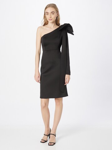WAL G. Φόρεμα κοκτέιλ 'BARBARA' σε μαύρο: μπροστά