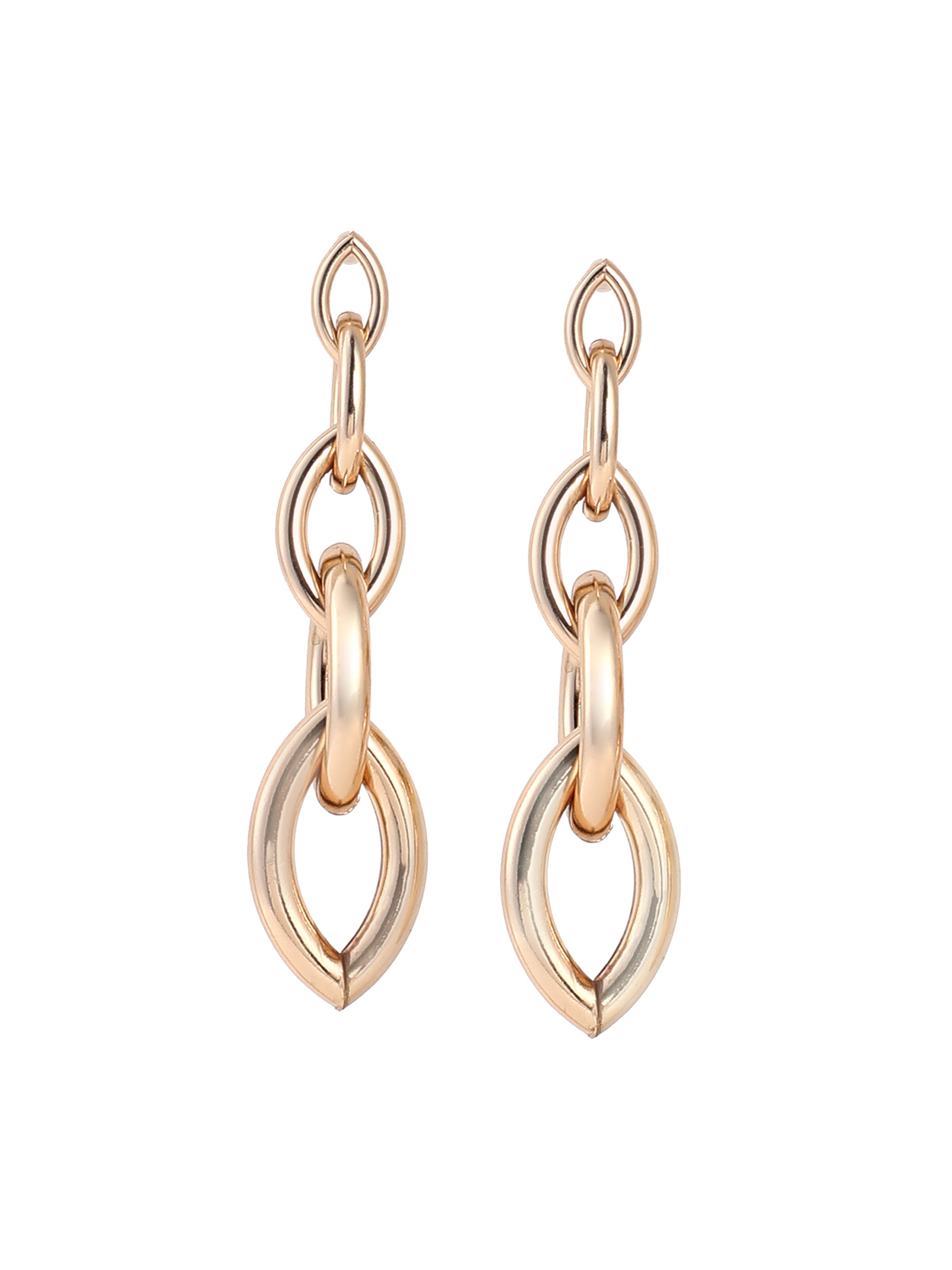 Boucles d'oreilles 'Sarahjeanne' SOHI en or : devant
