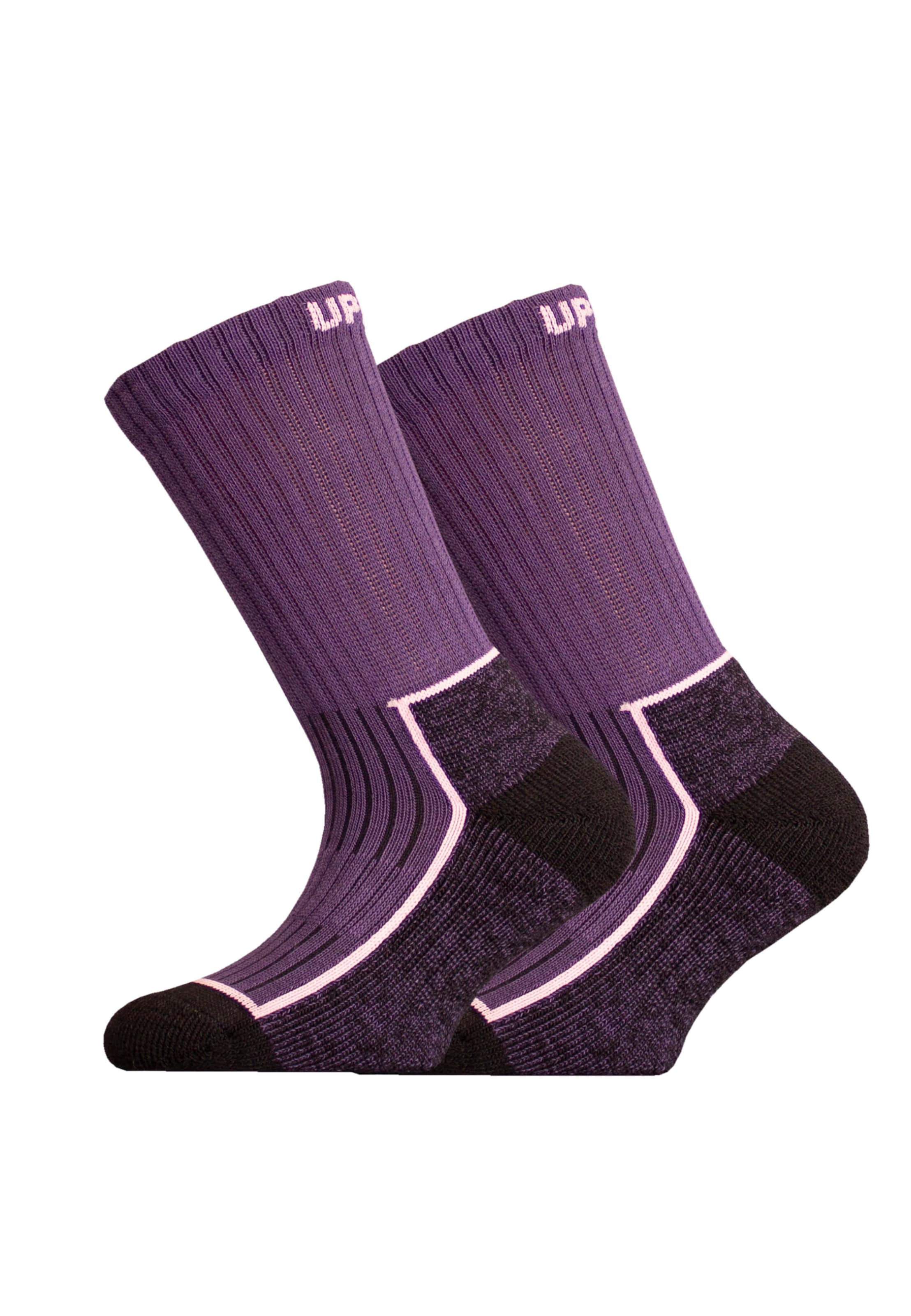 UphillSport Athletic Socks 'SAANA JR' in Purple: front