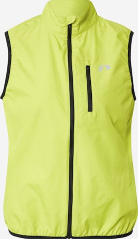 Gilet de sport Newline en jaune : devant