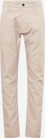 G-Star RAW Slimfit Chino 'Bronson 2.0' in Grijs: voorkant