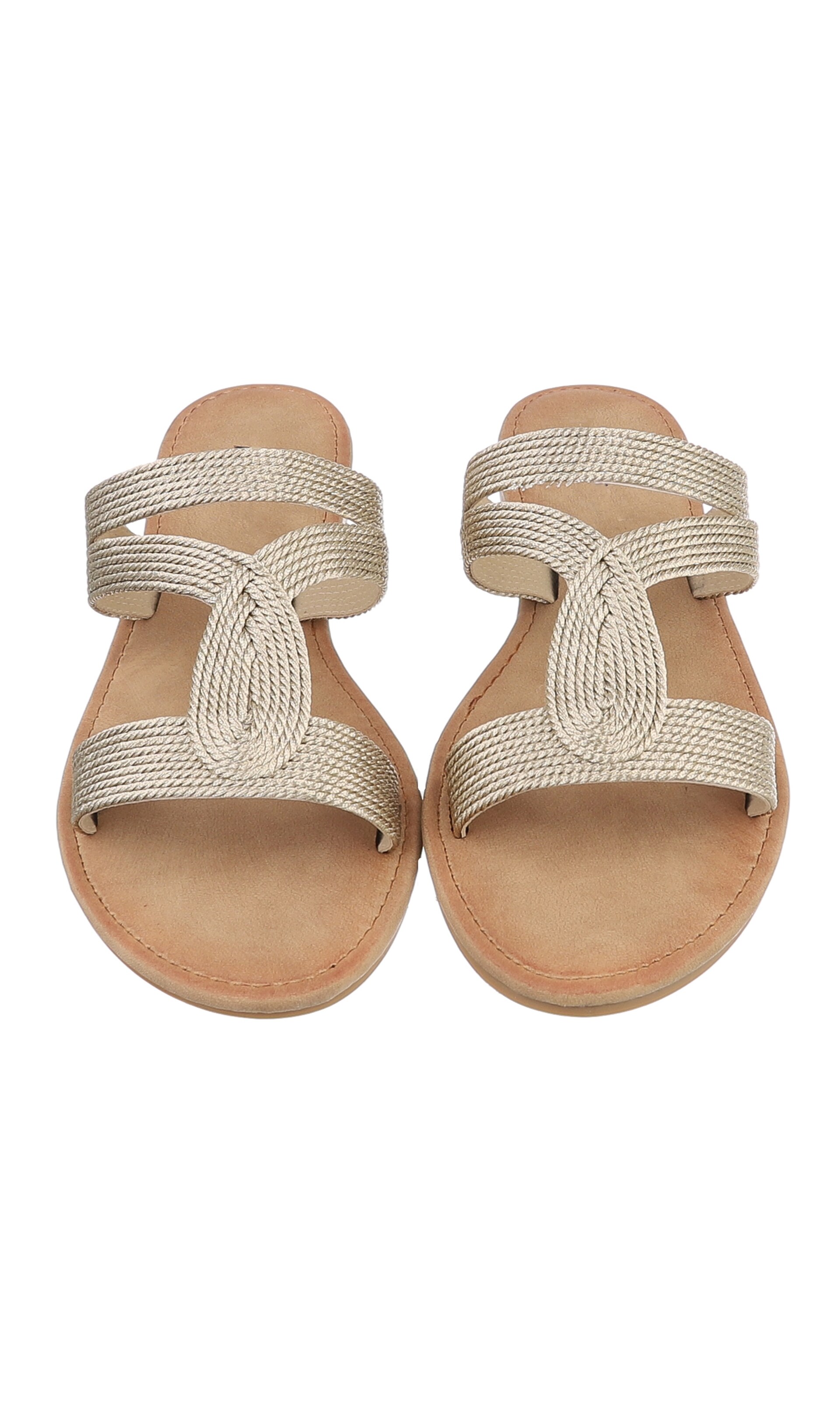 Ital-Design Mules in Gold