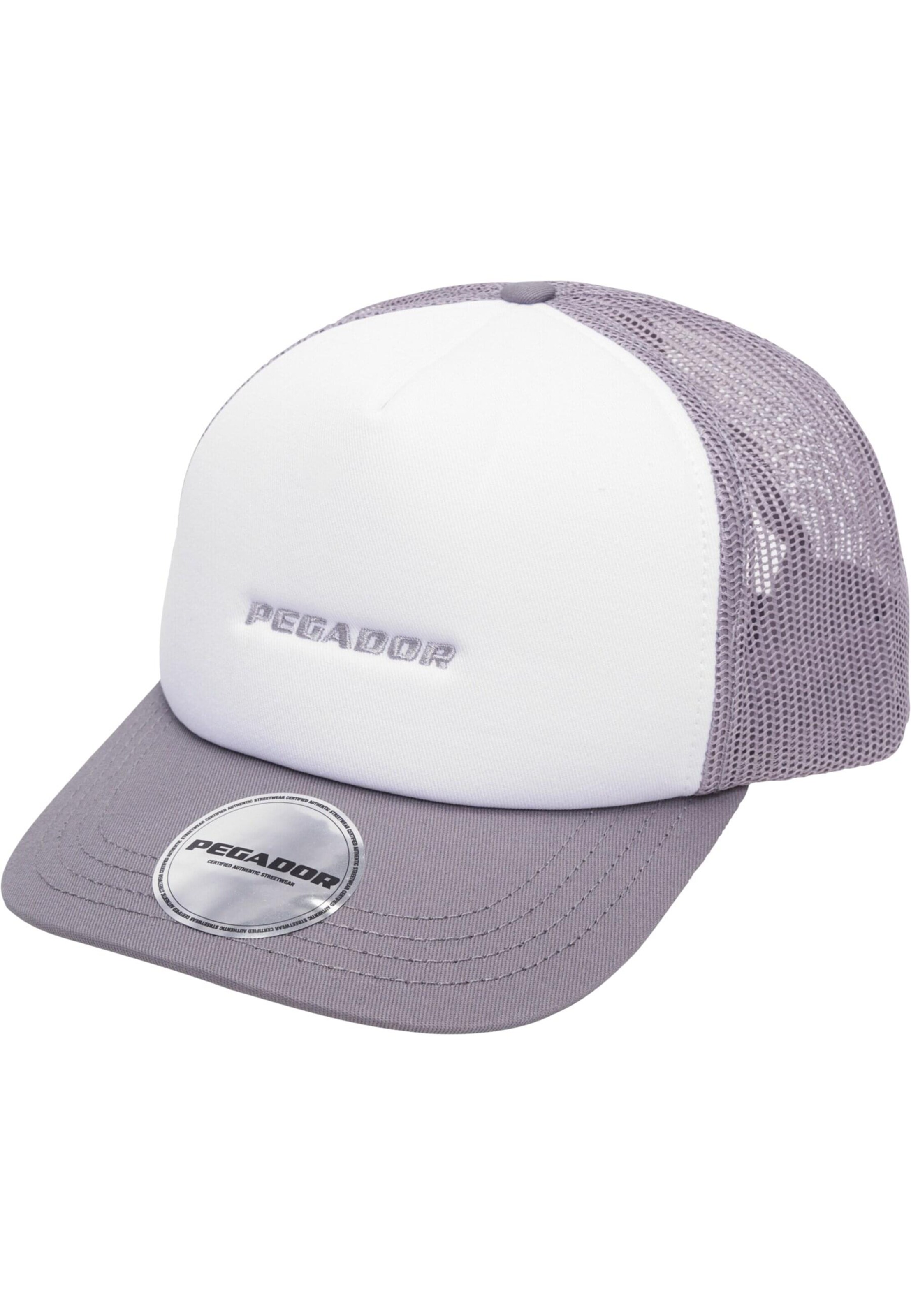 Pegador - Boné em roxo: frente