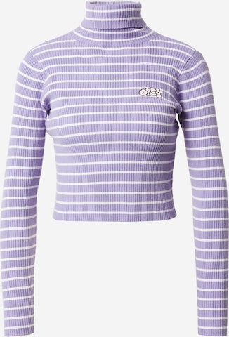 Obey Sweater 'Elise' in Purple: front