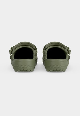Clogs di Crocs in verde