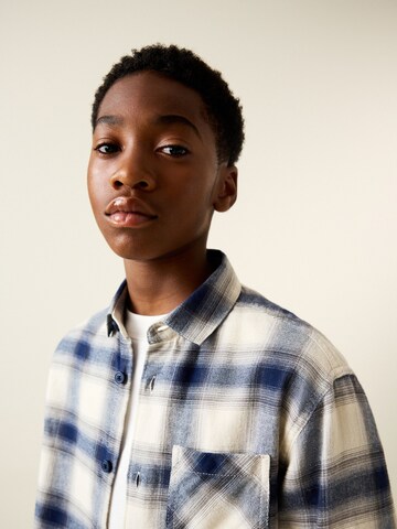 Next Средняя посадка Рубашка в Синий