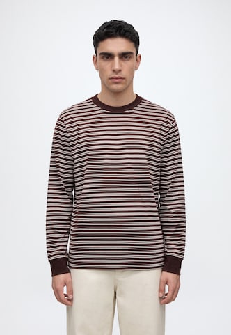 Abercrombie & Fitch Shirt in Bruin: voorkant