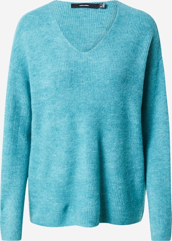 VERO MODA Sweater 'Lefile' in Blue: front