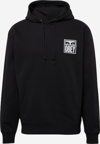 Obey Sweatshirt in Black: front