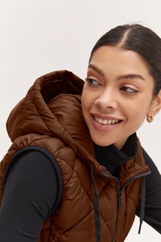 Gilet b.young en marron