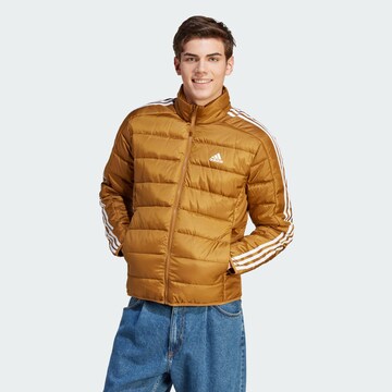 Veste outdoor 'Essentials' ADIDAS SPORTSWEAR en marron : devant