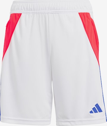 ADIDAS PERFORMANCE Sportshorts in Weiß: Vorderseite