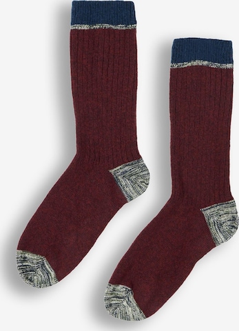 Living Crafts Socken 'PATRICE' in Mischfarben: Vorderseite
