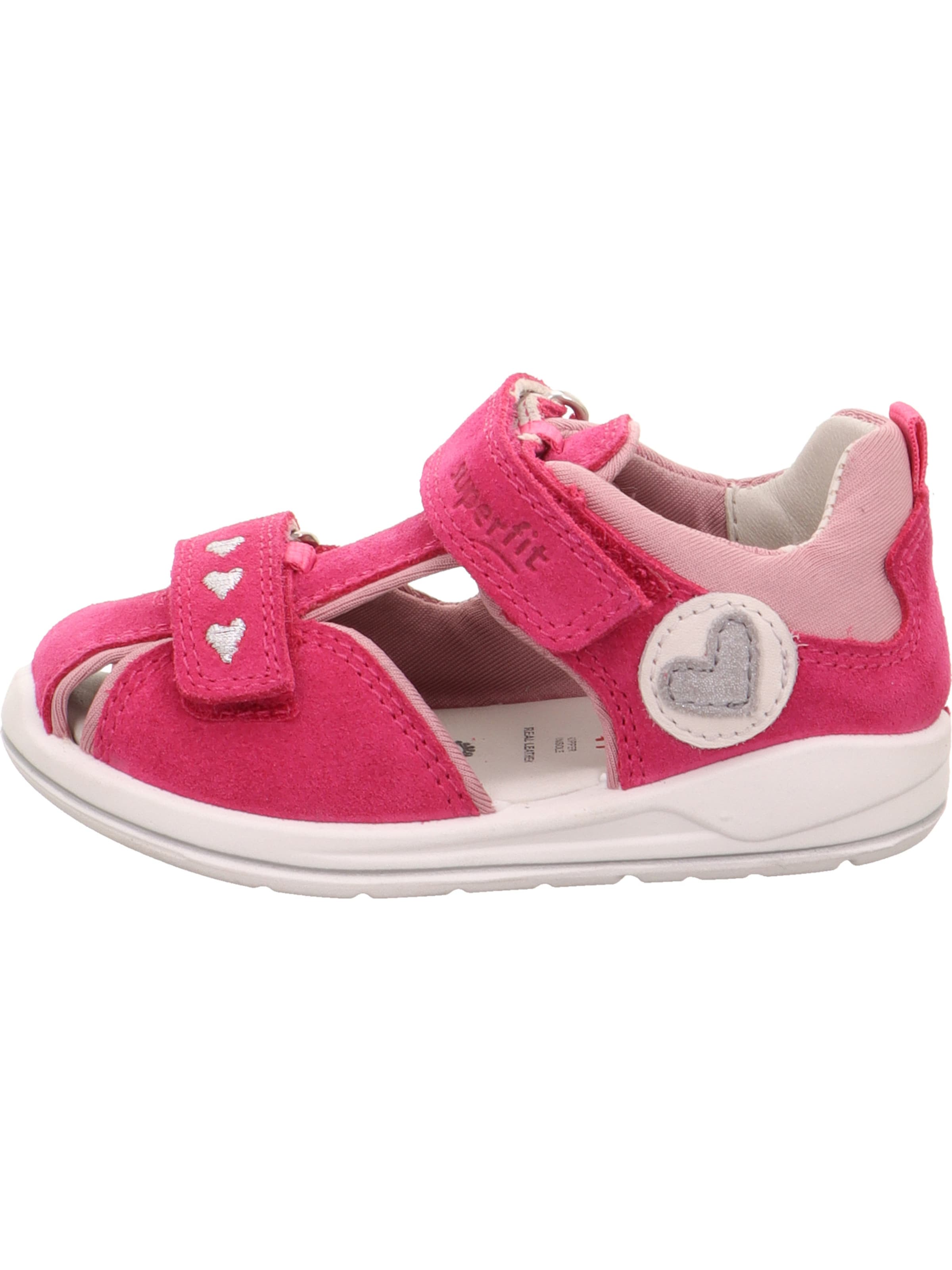 SUPERFIT Sandale 'Boomerang' in Pink