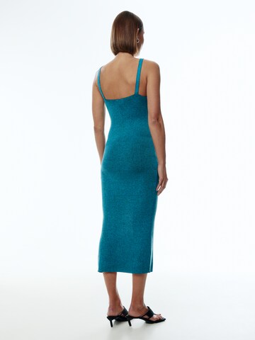 EDITED Knitted dress 'Qiara' in Blue