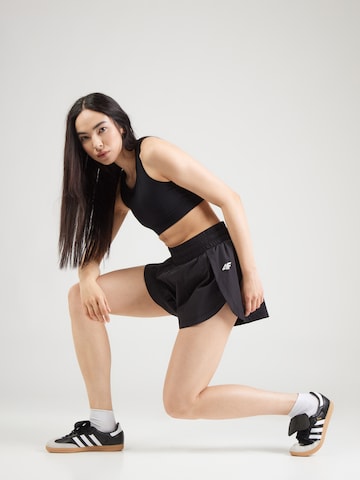 4F Regular Workout Pants in Black