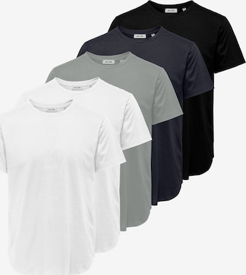 Only & Sons Shirt 'ONSJEFF' in Grey: front