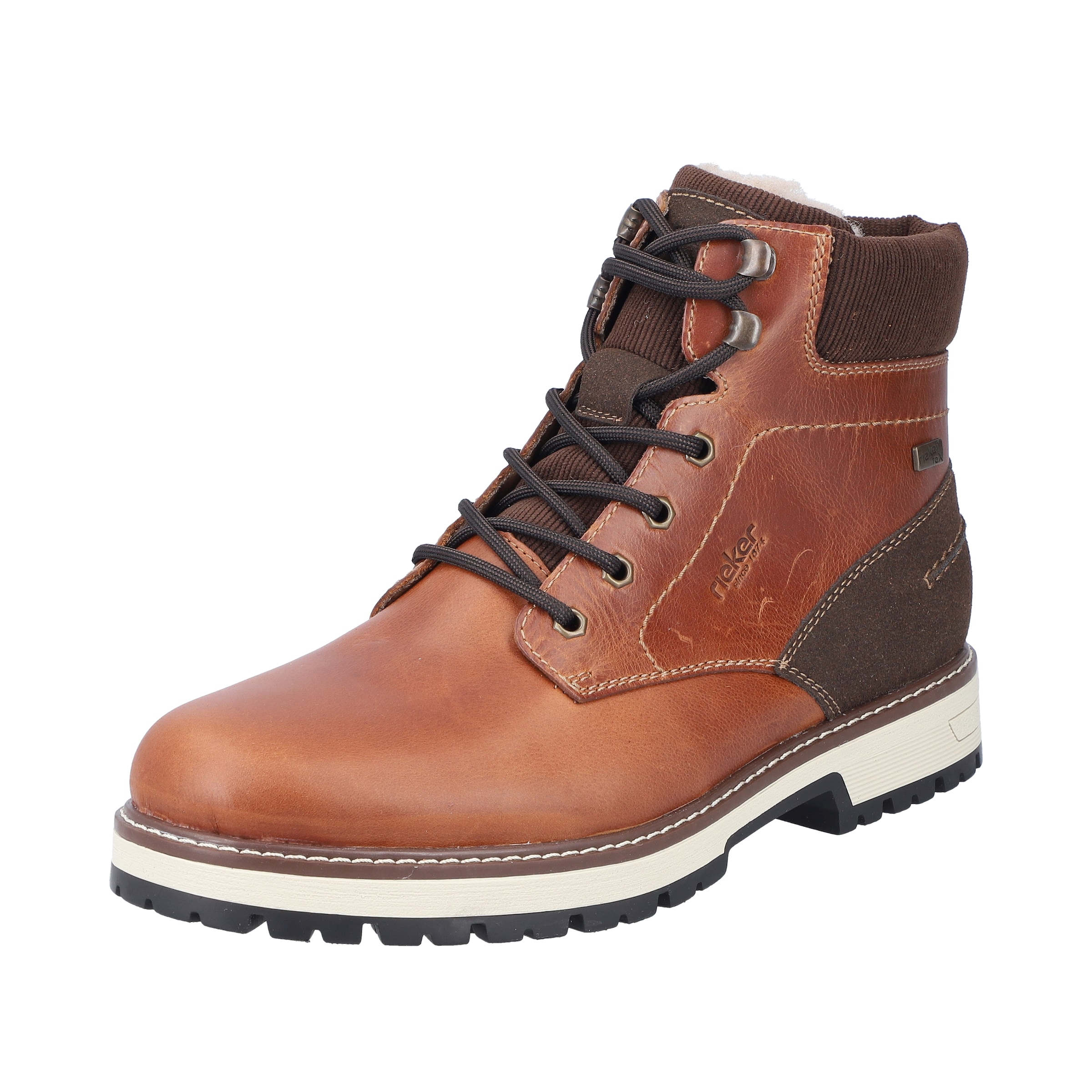 Rieker Lace-up boots in Brown: front