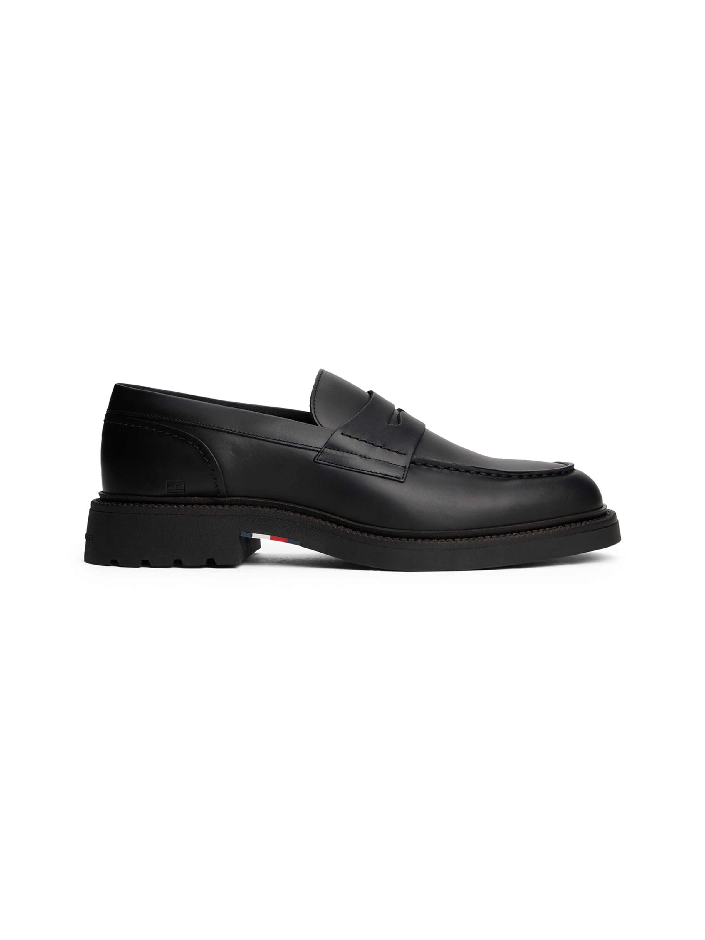 TOMMY HILFIGER Slip-ons in Black