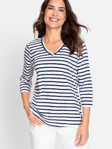 Olsen Shirt in Blauw: voorkant