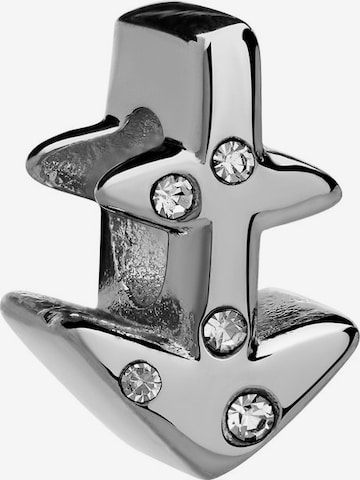 Lucardi Pendant in Silver: front