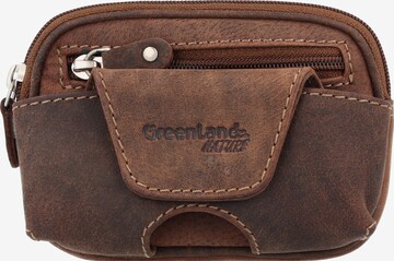 Greenland Nature Fanny Pack 'Montana' in Brown: front