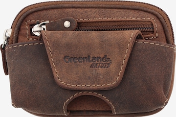 Greenland Nature Fanny Pack 'Montana' in Brown: front