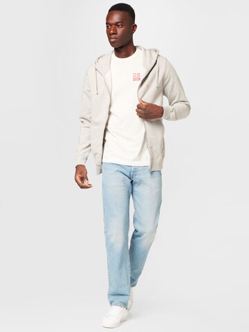 Revolution Sweat jacket in White