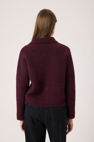 Cardigan 'SLSelene' SOAKED IN LUXURY en violet