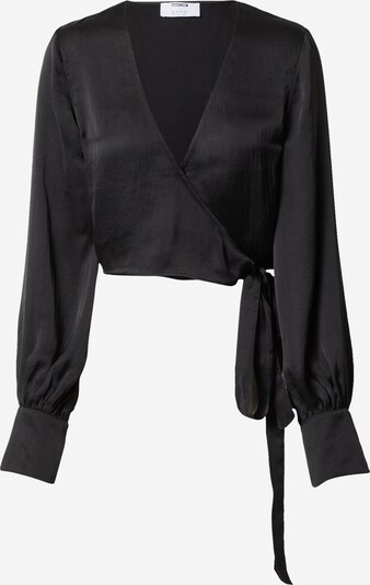 ABOUT YOU x Iconic by Tatiana Kucharova Bluse 'Farina' in schwarz, Produktansicht