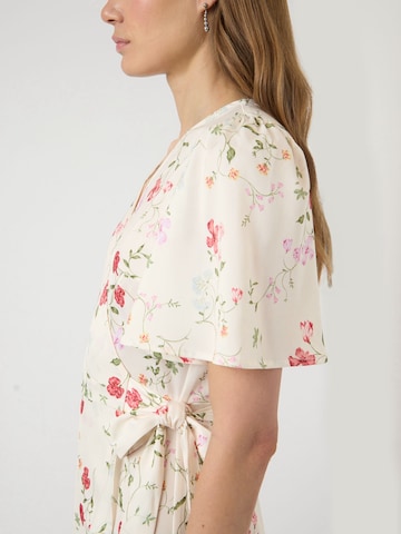 YAS Sommerkjole 'YASThea' i hvid